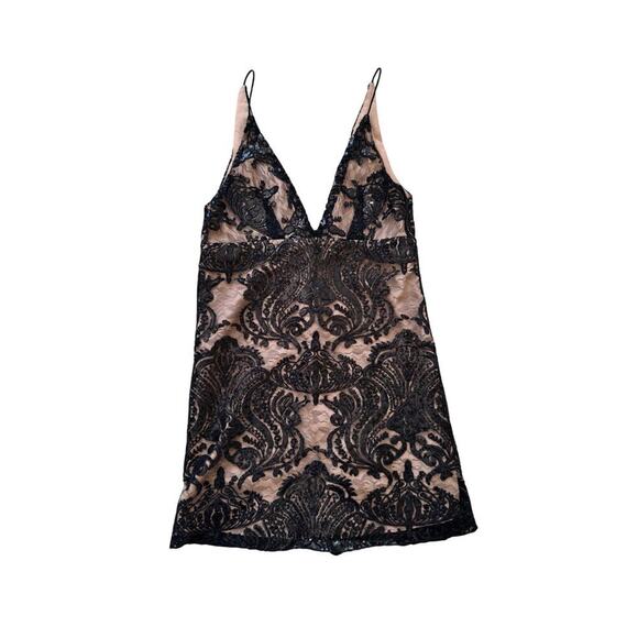 Free People "Night Shimmer mini Dress, size 4 - Picture 4 of 11